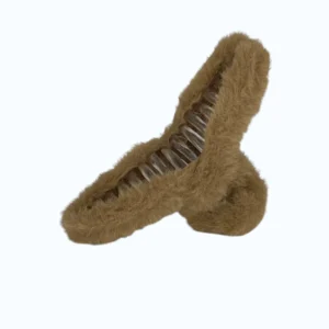 Toka Kıstırma Peluş Kahverengi