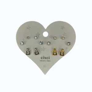 Gold&Silver Bijüteri Cixci Çantaçoklu Küpe