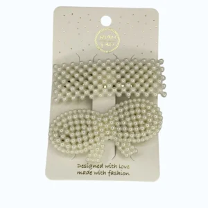 İkili İncili  Kurdele Çıtçıtlı Toka