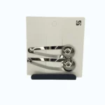 Silver 2 Li Top Figürlü Çıtçıt Toka