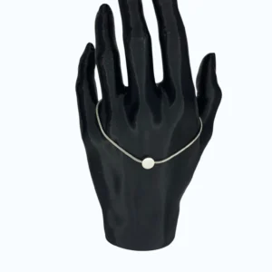 Silver Daire Figürlü Bileklik