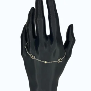 Silver Kelebek Figürlü Bileklik