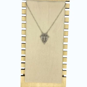 Silver Çelik Serenay Taşlı Kolye